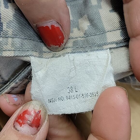 Men's Airforce trousers tiger stripe camo. - Picture 5 of 5